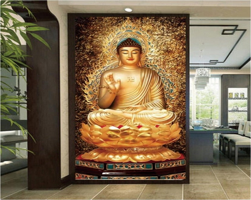 3D Wallpaper Shakyamuni Buddha